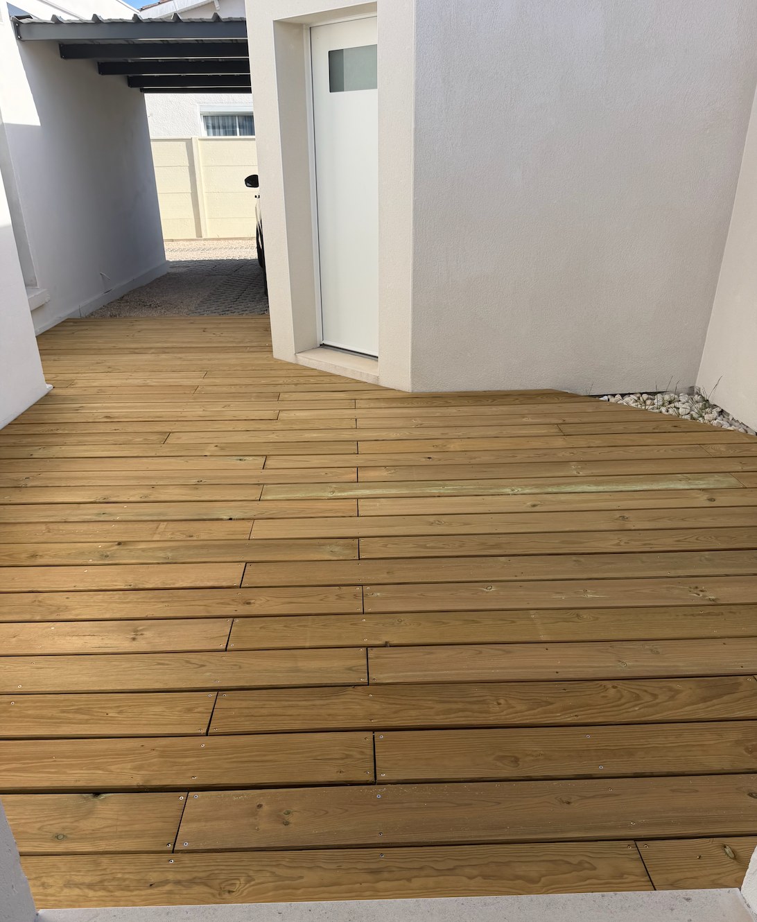 Réalisation d’une terrasse bois